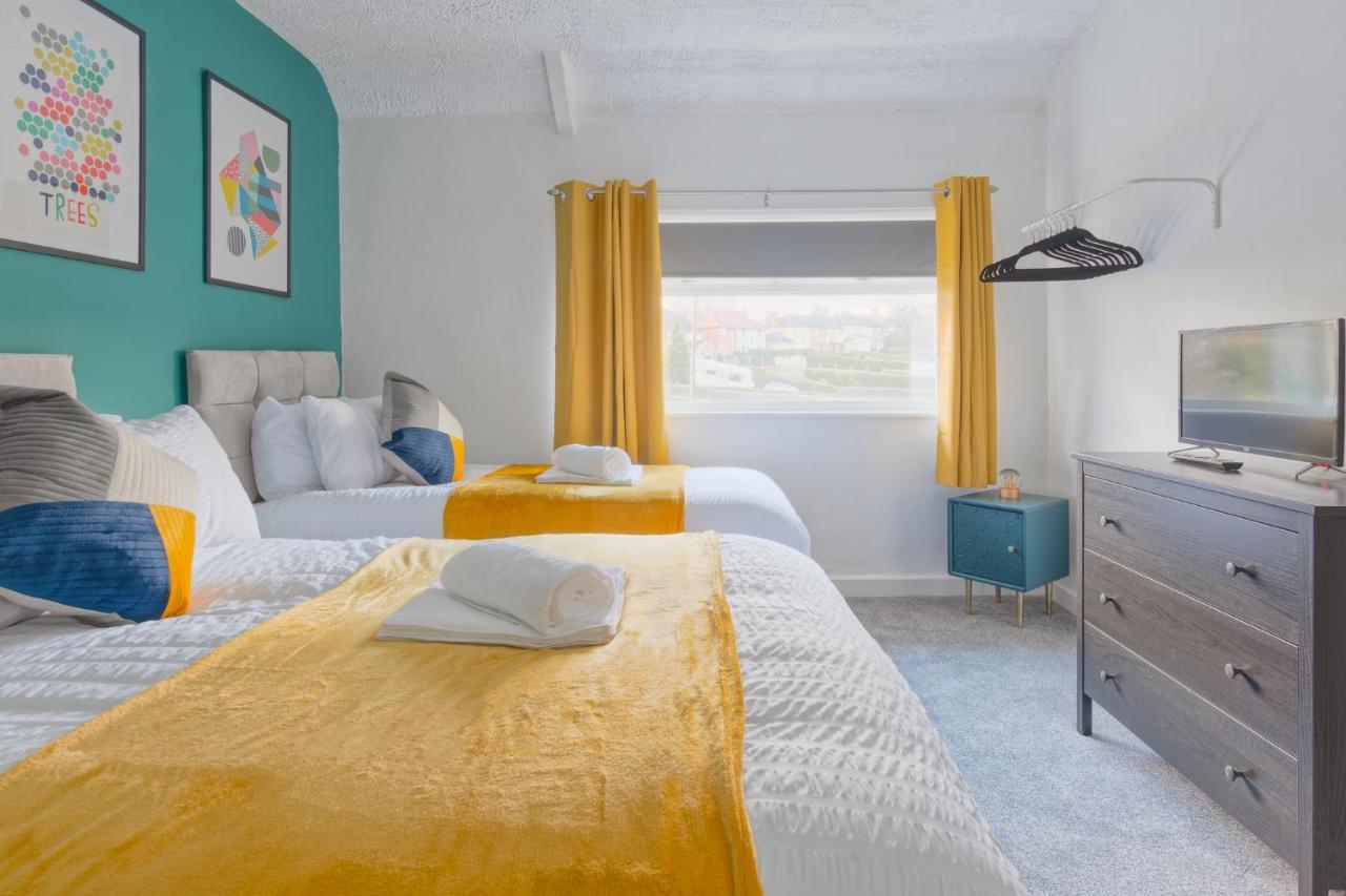 Rookwood House - Spacious Home With Free Parking - Short Stay Leeds Leeds  Eksteriør bilde